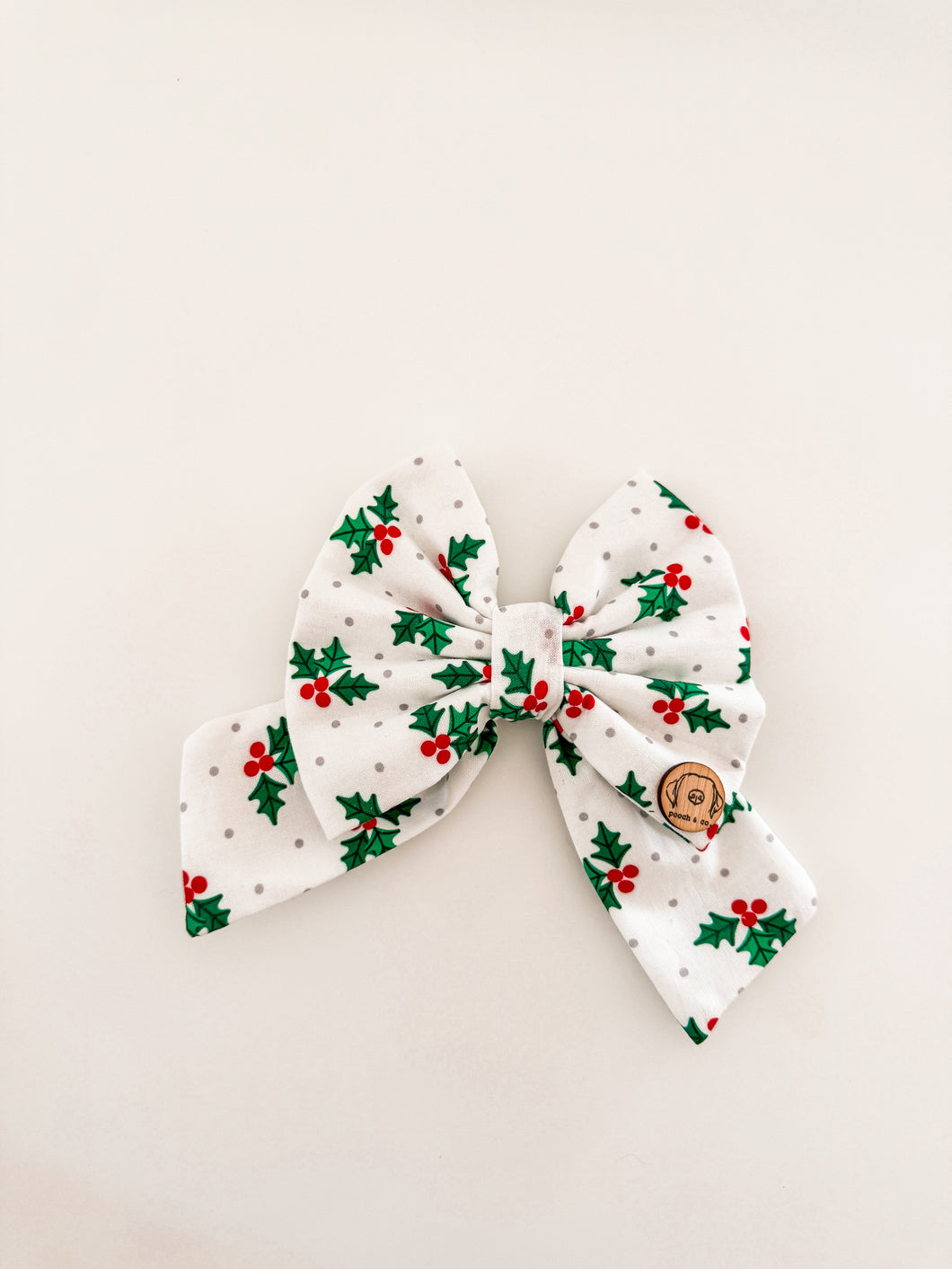 'white mistletoe magic' sailor bow