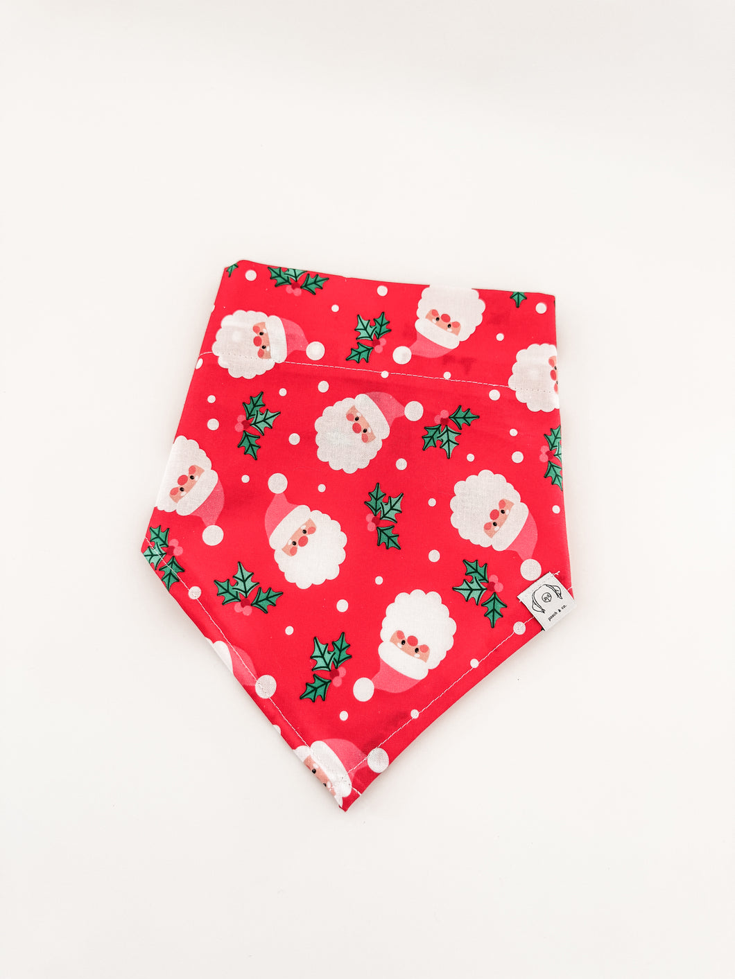 'santa paws' bandana