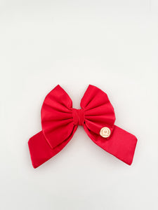 'cherry luxe' sailor bow