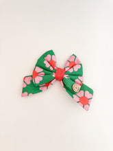 Load image into Gallery viewer, &#39;watermelon crush&#39; sailor bow
