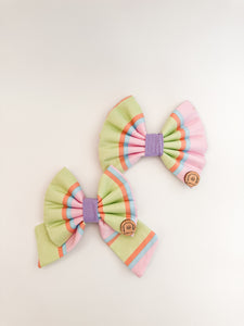 'fairy floss' sailor bow