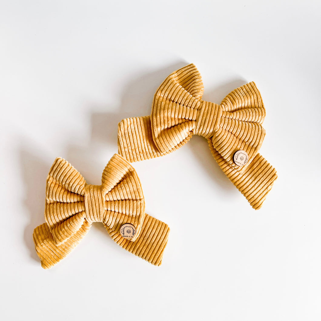 'lemon' sailor bow