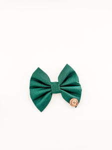 'pawfect pine' bow