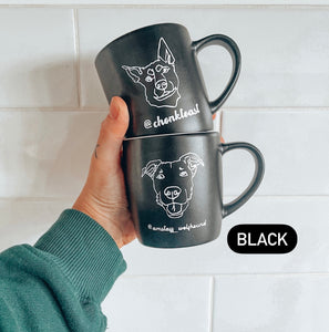 cat slogan mugs