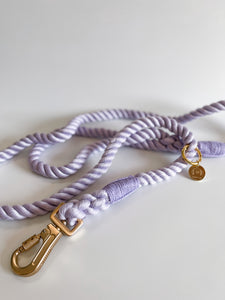 'lavender' rope lead