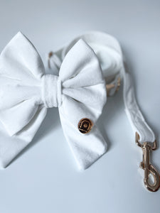 'snow white' sailor bow