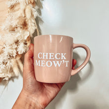 Load image into Gallery viewer, cat slogan mugs
