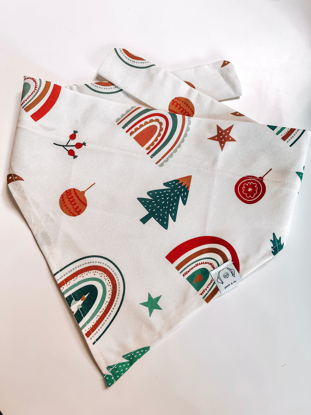 'feeling festive' bandana