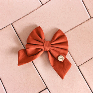 'terracotta' sailor bow