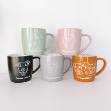 Load image into Gallery viewer, breed illustration mugs
